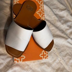 Gianni Bini White Sandals